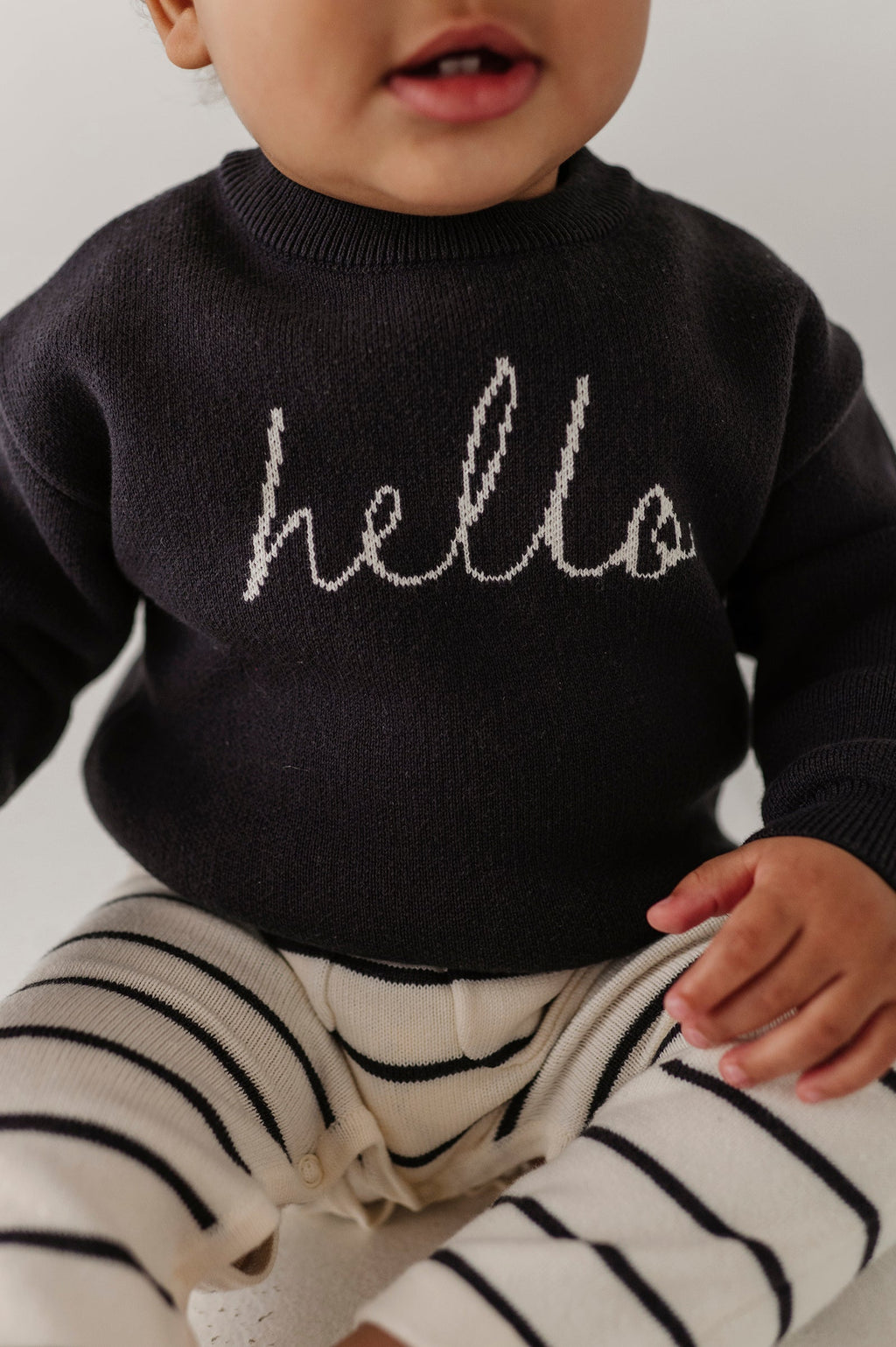 Knit Sweater in Hello