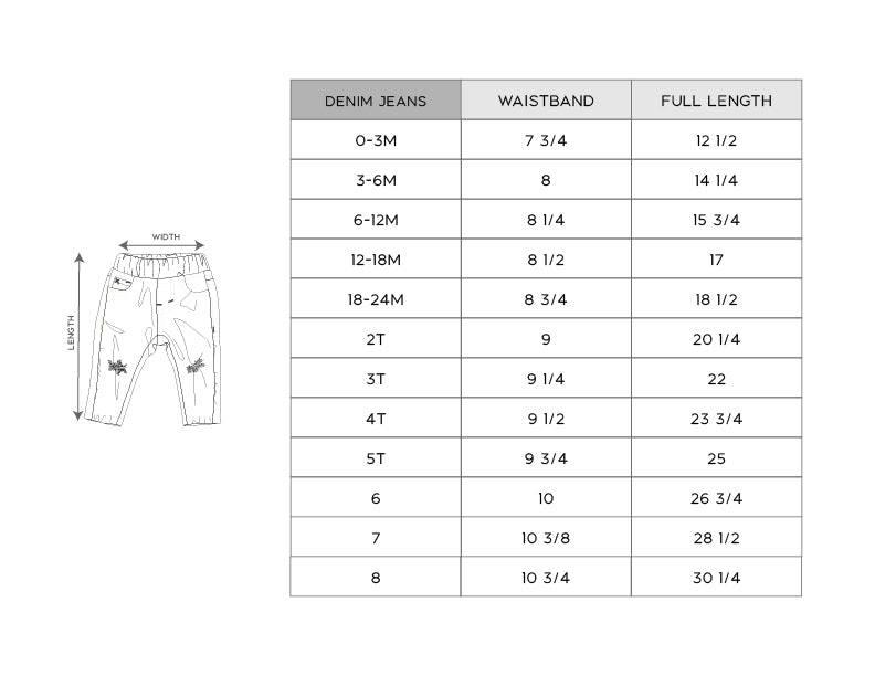 Boys Slim Denim Jeans in Jean Blue