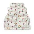 Girls Puffer Vest in Meadow Bloom